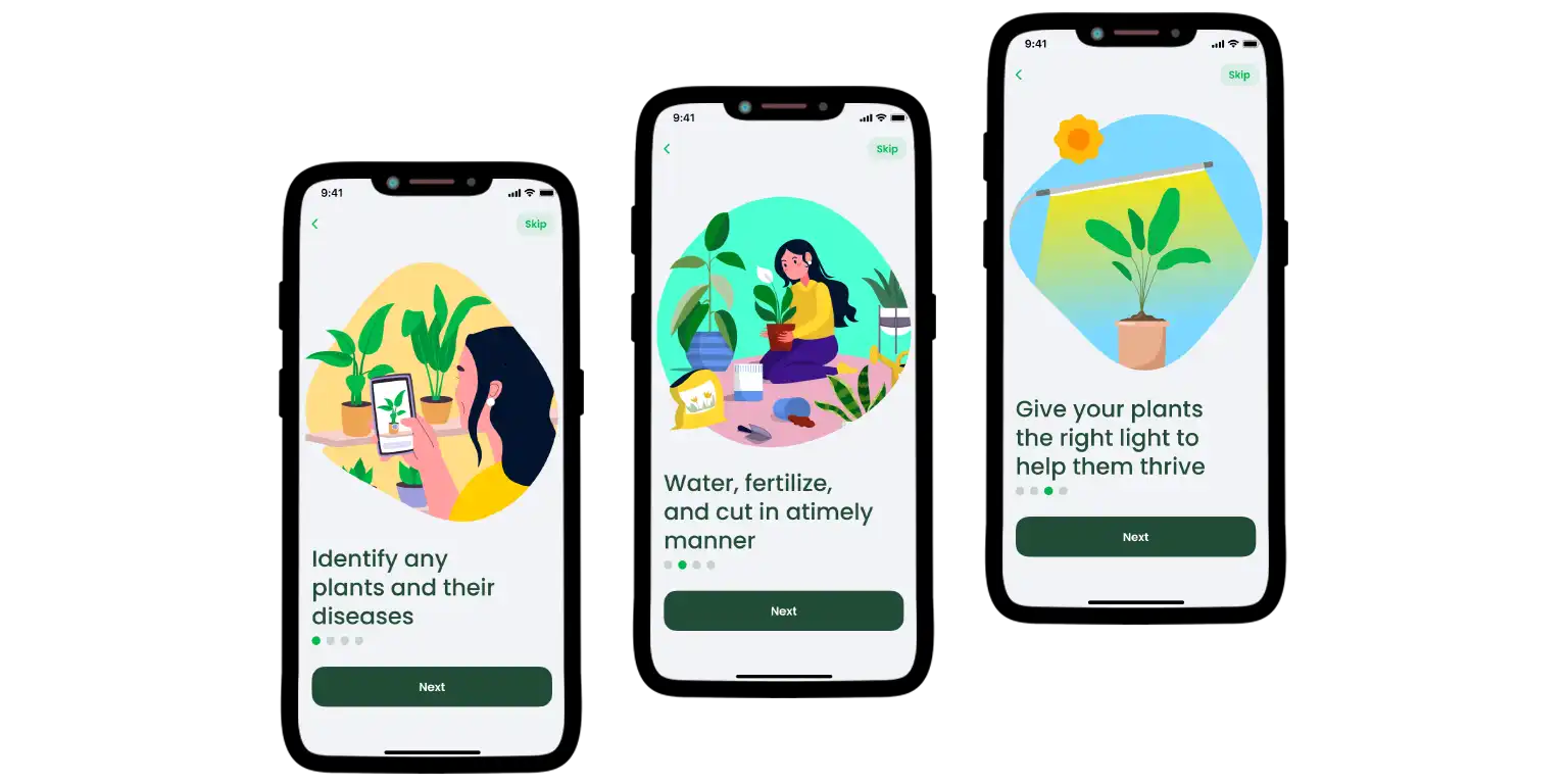 Details of the AI Plant Finder app.